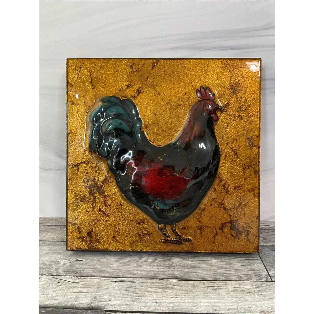 Pier 1 Imports Rooster Wall Art Chicken 10